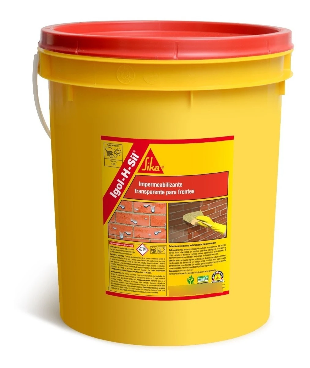 Impermeabilizante Hidrorepelente Igol H Sil Sika 20+5 Lts - Imagen 2