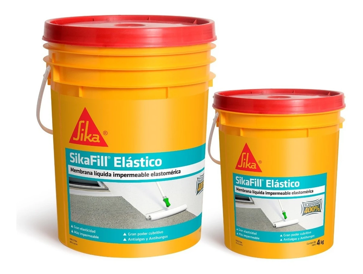Membrana Líquida Elastomérica Sikafill Sika 20+4k - Imagen 2