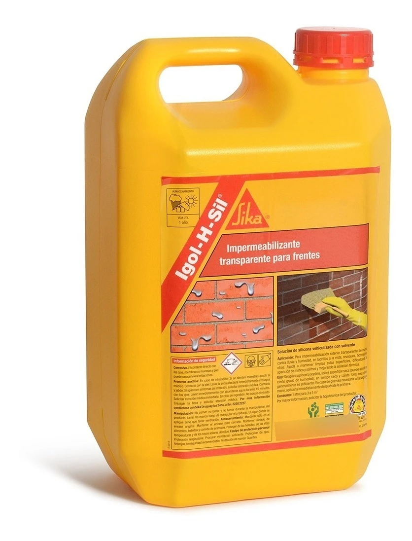 Impermeabilizante Hidrorepelente Igol H Sil Sika 20+5 Lts - Imagen 3