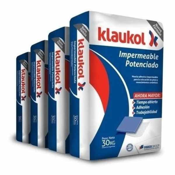 Adhesivo Binda Cementicio Klaukol Impermeable Ponteciado 25k
