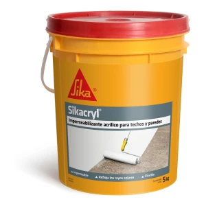 Impermeabilizante Acrílico Sikacryl Sika 5kg Blanco Da Vinci