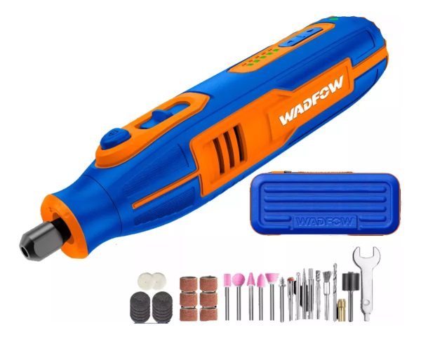 Mini Torno 4v Tipo C C/accesorios Wadfow Wryp1504 - Imagen 2