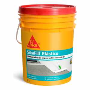 Membrana Líquida Sikafill Elástico 4 Kg Color Gris