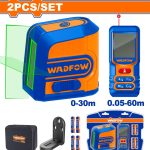 Set Medicion Nivel Laser Verde 30m +medidor De Distancia 60m - Imagen 2