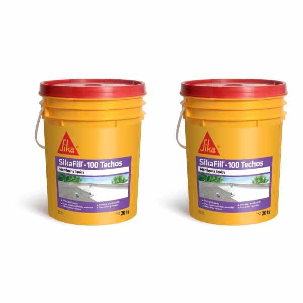 Membrana Líquida Sika Sikafill -100 Techos 20+20kg + Regalo