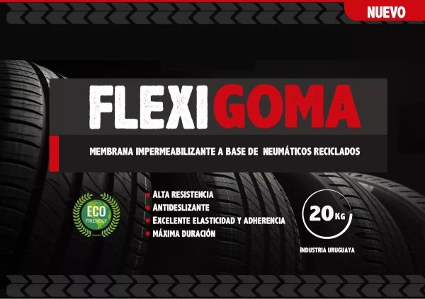 Membrana Impermeabilizante Caucho Flexigoma 20kg - Imagen 8