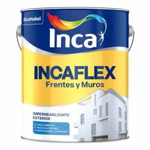 Impermeabilizante Inca Incaflex Frentes Y Muros Colores 4lt