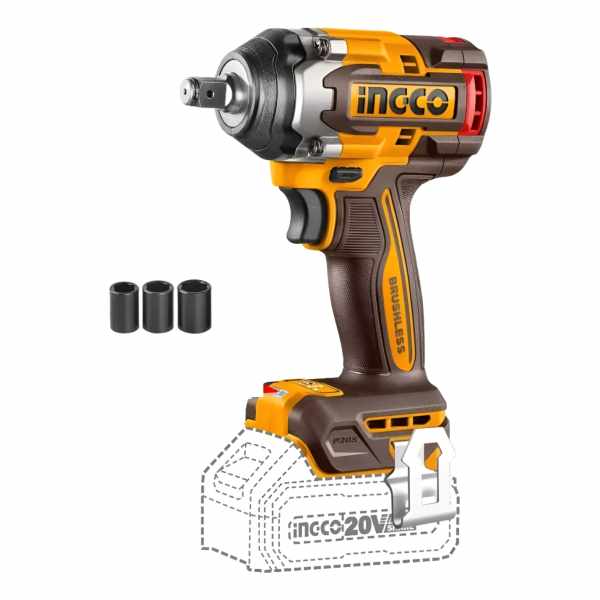 Llave De Impacto 500nm 20v P20s S/bat/carg Ingco Ciwli20501