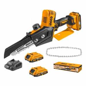 Mini Motosierra Ingco C Bat Y Cargador P20s 20v Cgsli20682