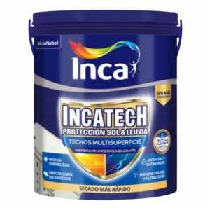 Incatech Membrana Líquida Impermeabilizante 4 Kilos