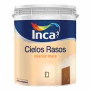 Pintura Cielos Rasos Std Antihongos Inca 4 Lt