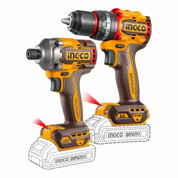 Kit Taladro Atornillador Percutor 66nm + Impacto Ckli20277 - Imagen 3