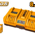 Cargador 20v Doble 8ah Rapido Ingco Fcli2082 - Imagen 2