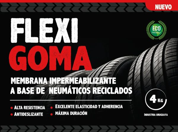 Membrana Impermeabilizante Caucho Flexigoma 4 Kg - Imagen 5