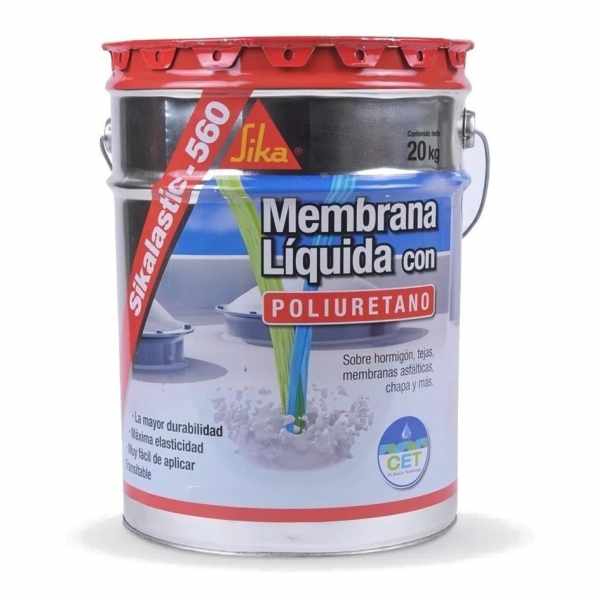 Membrana Liquida Sika- 560 Poliuretano 20kgs - Imagen 2