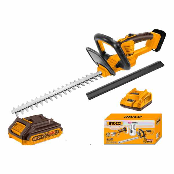 Combo De Tijera De Poda A Bateria Brushless + Cortacerco Color Amarillo - Imagen 2