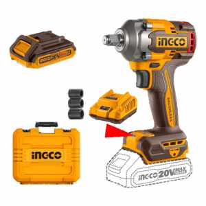 Llave De Impacto 400nm 20v P20s Bl Con 2 Bat Carg + Valija C