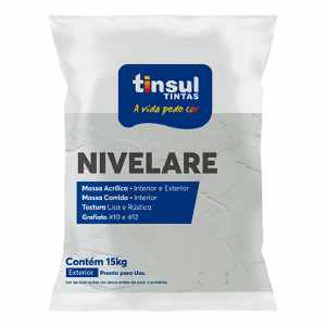 Enduído Exterior Acrílico Tinsul Premium 15 Kg