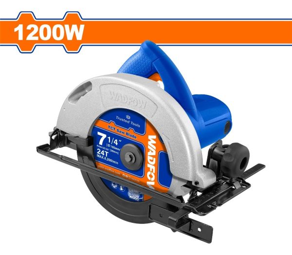 Sierra Circular 7 1/4 1200w Wadfow Wcw1512001 - Imagen 2