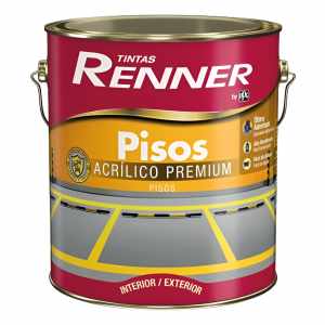 Pintura Para Pisos Renner Int / Ext De Alto Transito 18lt