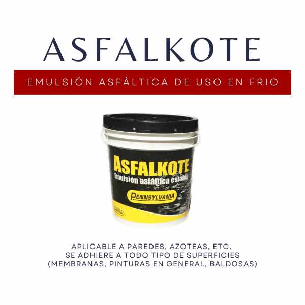 Impermeabilizante Asfalkote Pennsylvania 18 Kg - Imagen 2