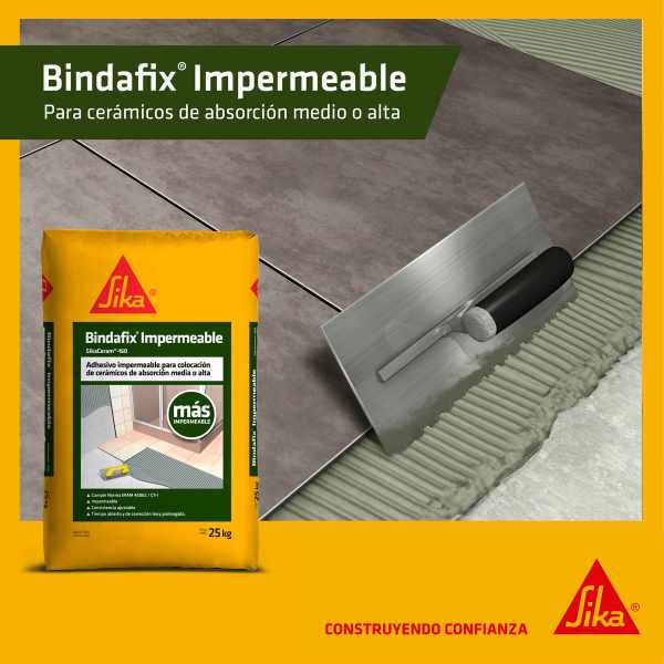 Bindafix Impermeable 25k Sika - Imagen 4