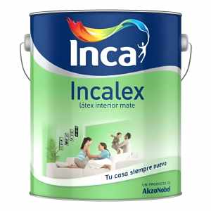 Incalex Mate Pintura Para Interiores Blanco 20 Lts