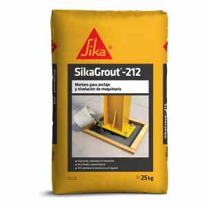 Sika Grout 212 Mortero Expansivo Autonivelante Para Anclajes