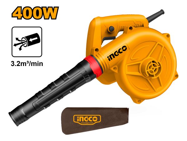 Sopladora Aspiradora Ingco Bolsa De Polvo 14000rpm Color Ama - Imagen 2