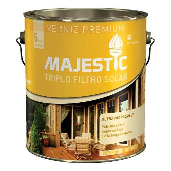 Barniz Para Madera Triple Filtro Y Antihongos Renner 3,6 Lts - Imagen 5