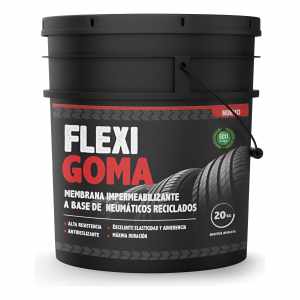 Membrana Impermeabilizante Caucho Flexigoma 20kg