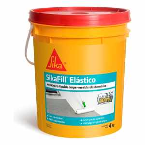 Membrana Líquida Impermeable Sikafill Elastomérica 4kg