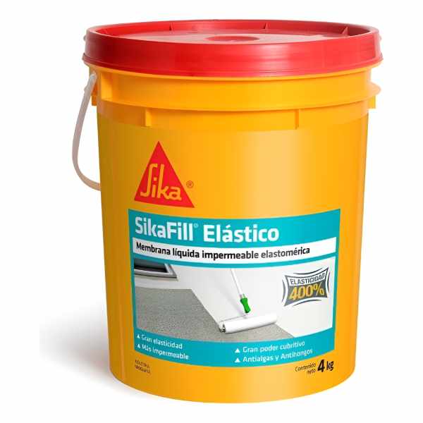 Membrana Líquida Impermeable Sikafill Elastomérica 4kg