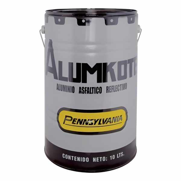 Aluminio Reflectivo Asfáltico Alumkote Pennsylvania 4 Litros