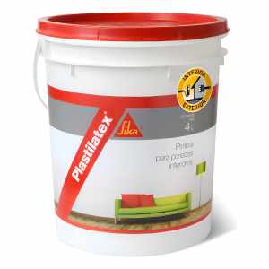 Latex Interior Exterior Antihongos Sika Plastilatex 4 Lt Col