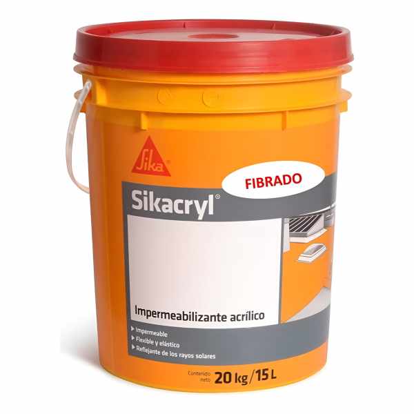 5k Membrana Liquida Impermeabilizante Fibrado Sika Sikacryl