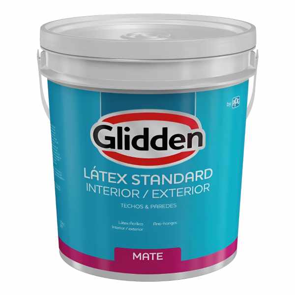 4l Pintura Latex Int Ext Super Rend Techos Paredes Glidden