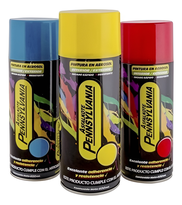 Pintura En Aerosol Spray Pennsylvania Varios Colores 400ml - Imagen 25