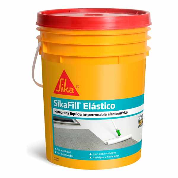 Membrana Líquida Impermeable 20kg Sikafill Elastico - Imagen 4