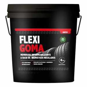 Membrana Impermeabilizante Caucho Flexigoma 4 Kg