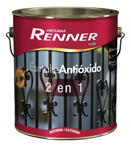 Esmalte Con Antióxido 2 En 1 Blanco 900ml Davinci Pinturas