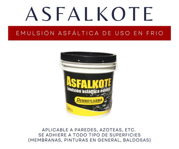 Impermeabilizante Asfalkote Pennsylvania 18 Kg - Imagen 2