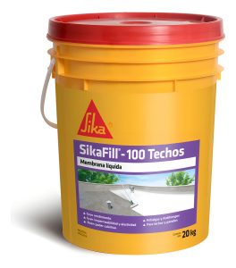 Membrana Líquida Sikafill -100 Techos 20kg Blanco Acabado Mate