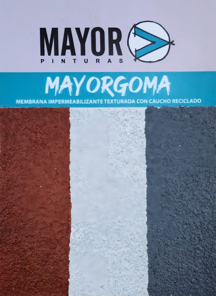 Membrana Exterior Mayor Mayorgoma Para Techos Color Blanco Acabado Mate 20l 20kg - Imagen 2