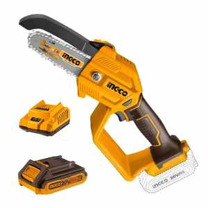 Mini Moto Sierra 5 Con Bat Y Car Ingco Cgsli20581 Color Naranja Claro