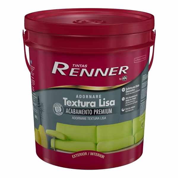 Textura Para Paredes Lisa Color Blanco Renner Adornare 14lt