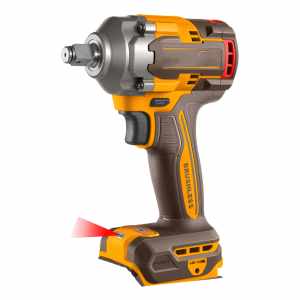 Llave De Impacto 400nm P20s S/bat-carg Ingco Ciwli20401 Color Amarillo Frecuencia 50/60hz