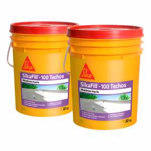 Sikafill Techos Membrana Líquida Sika 20 + 20 Kgs. Colores