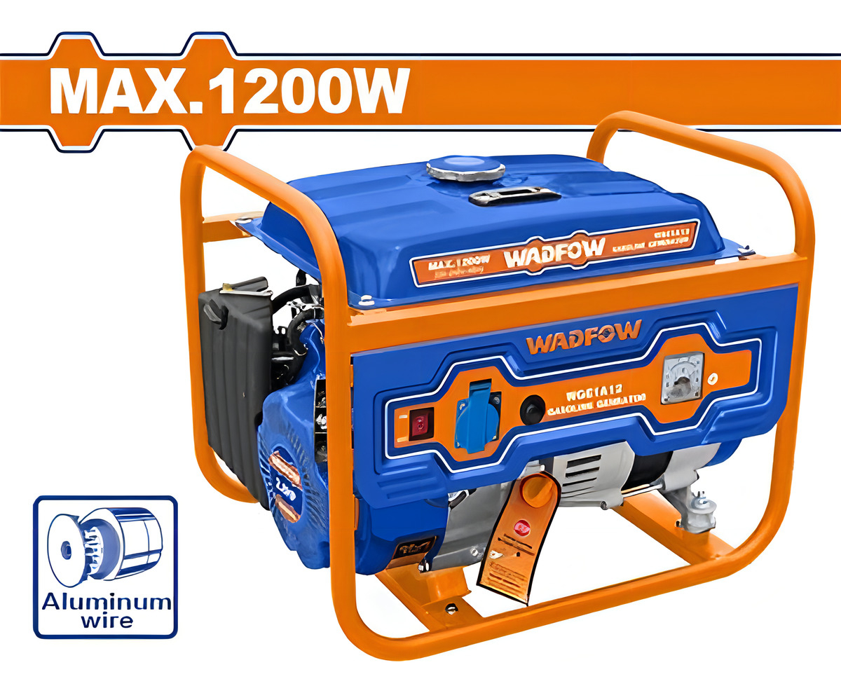 Generador A Gasolina 1200w Wadfow Wgeaa02 Monofasico P G