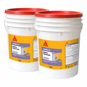 Pintura Sellador Pigmentado Blanco Sika Wall 50 20+20lts